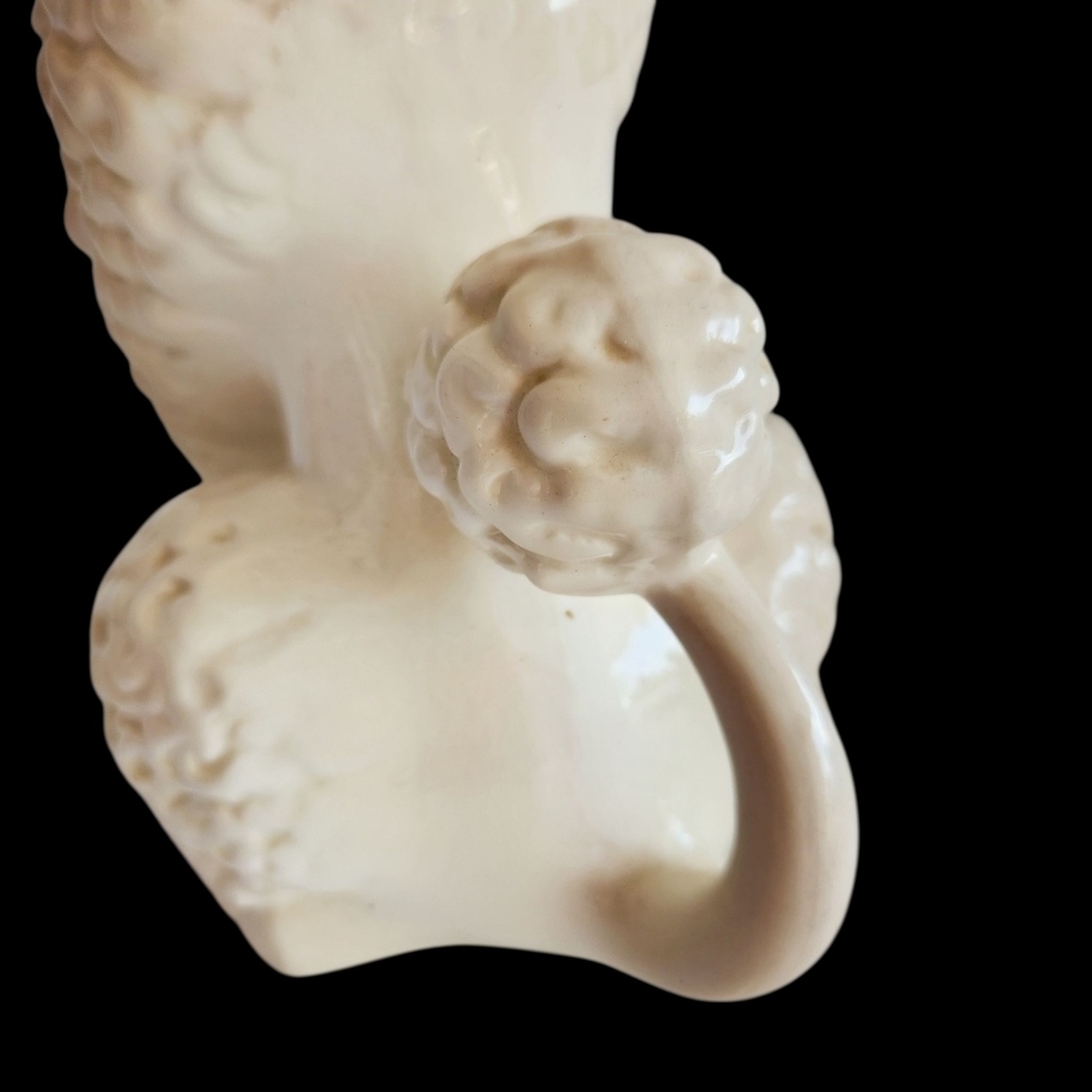 Vintage Curly Poodle Statue 1971 MCM Hollywood Regency - Picture 10 of 14